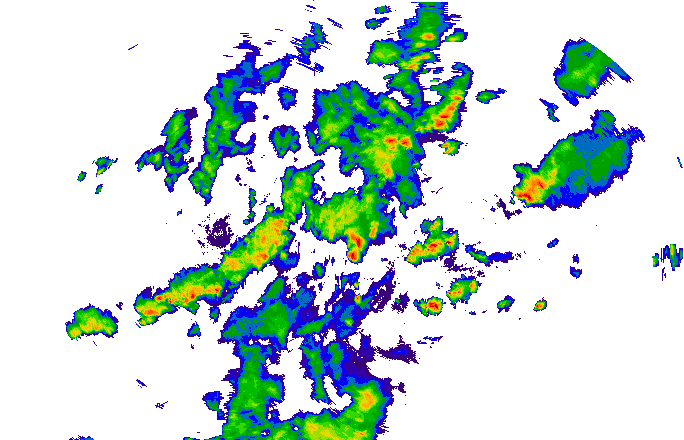 Meteoradar - aktuální srážky 2025-07-15 17:30:00