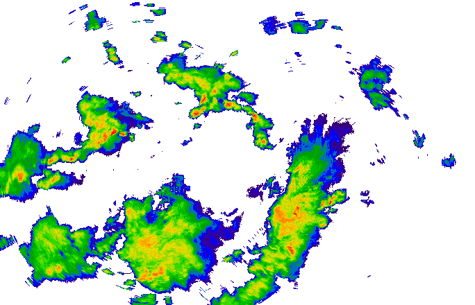 Meteoradar - aktuální srážky 2025-07-16 19:30:00