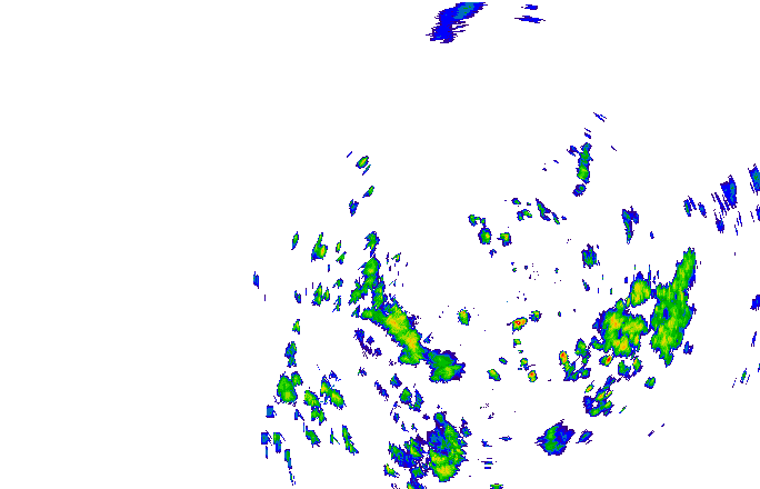 Meteoradar - aktuální srážky 2025-07-17 10:00:00