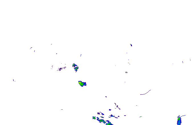 Meteoradar - aktuální srážky 2025-07-18 20:45:00