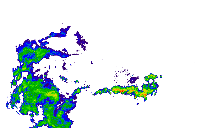 Meteoradar - aktuální srážky 2025-07-24 10:45:00