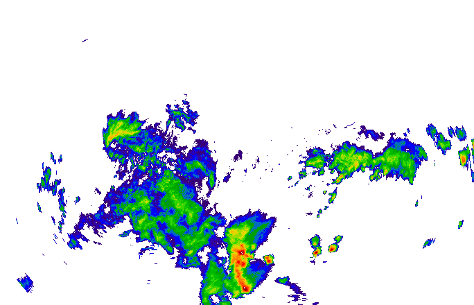 Meteoradar - aktuální srážky 2025-07-24 14:45:00