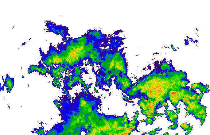 Meteoradar - aktuální srážky 2025-07-24 19:30:00
