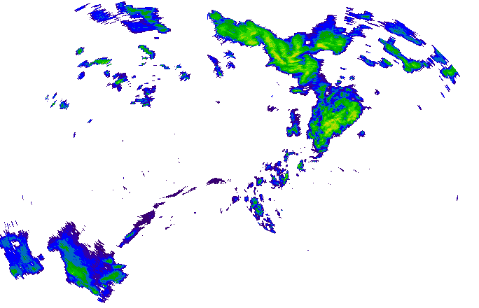 Meteoradar - aktuální srážky 2025-07-25 03:15:00