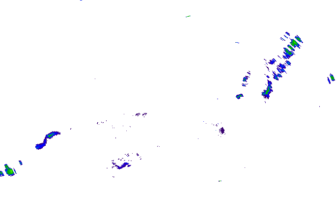 Meteoradar - aktuální srážky 2025-07-25 08:45:00