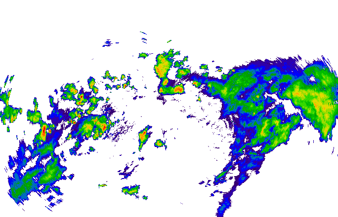 Meteoradar - aktuální srážky 2025-07-26 14:15:00