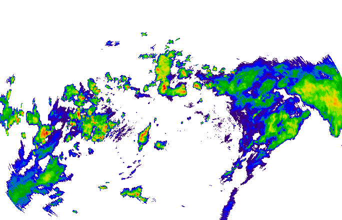 Meteoradar - aktuální srážky 2025-07-26 14:30:00