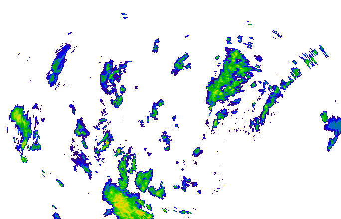 Meteoradar - aktuální srážky 2025-07-27 01:15:00