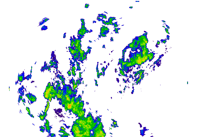 Meteoradar - aktuální srážky 2025-07-27 05:00:00