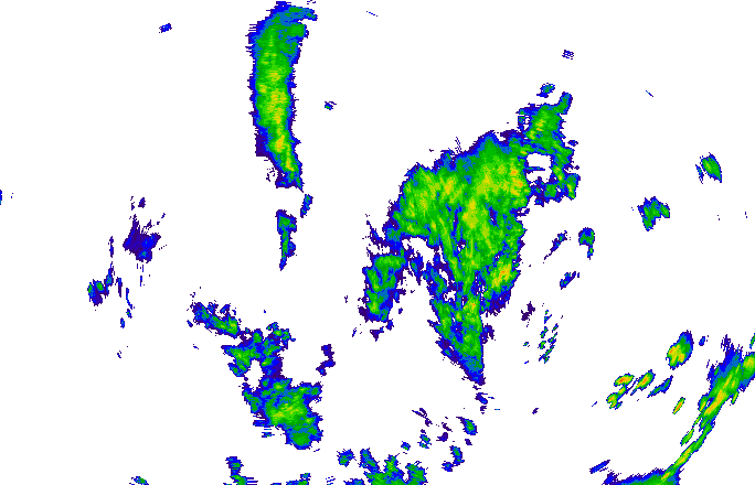 Meteoradar - aktuální srážky 2025-07-27 09:15:00