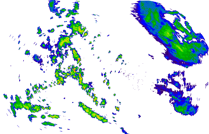 Meteoradar - aktuální srážky 2025-07-28 12:00:00