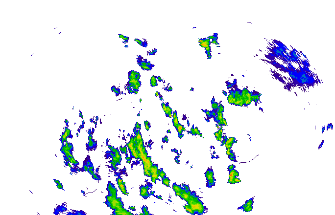 Meteoradar - aktuální srážky 2025-07-28 19:45:00