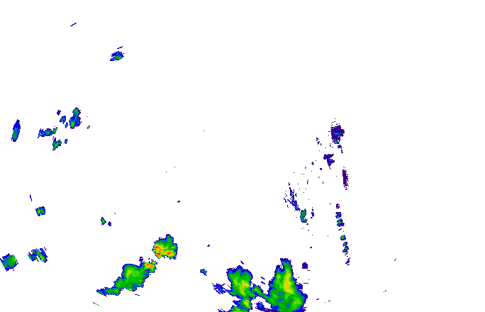 Meteoradar - aktuální srážky 2025-07-29 18:15:00