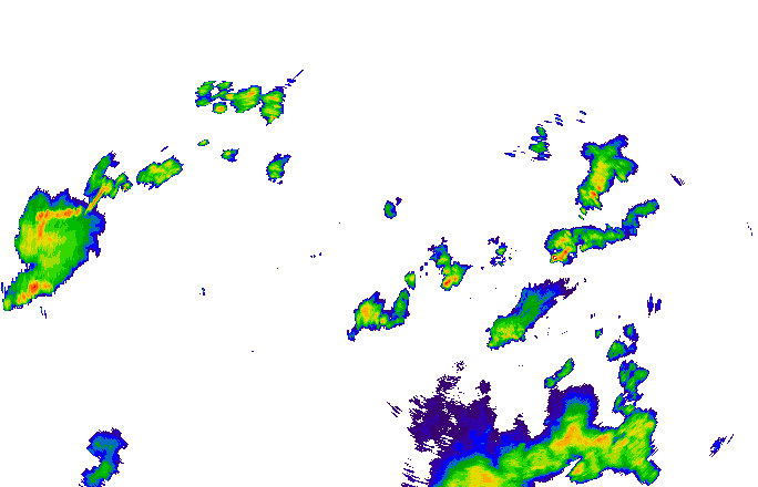 Meteoradar - aktuální srážky 2025-08-01 21:15:00