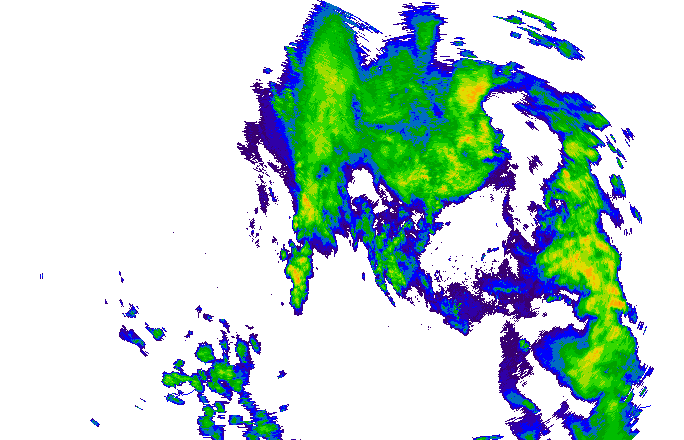 Meteoradar - aktuální srážky 2025-08-03 04:15:00