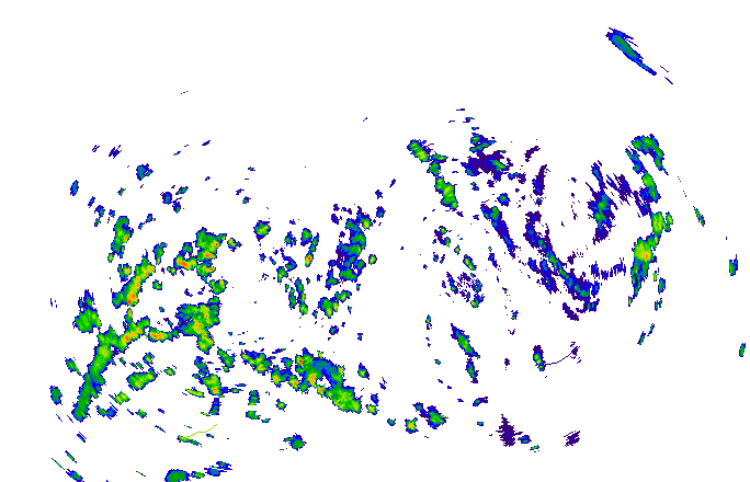 Meteoradar - aktuální srážky 2025-08-03 13:45:00