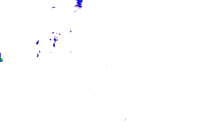 Meteoradar - aktuální srážky 2025-08-05 01:00:00