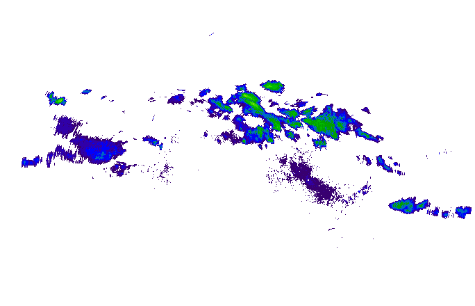 Meteoradar - aktuální srážky 2025-08-09 13:15:00