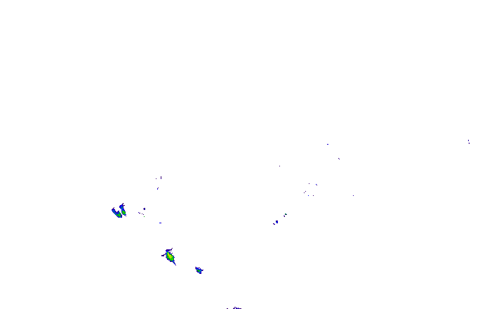 Meteoradar - aktuální srážky 2025-08-14 15:45:00