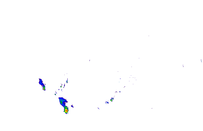 Meteoradar - aktuální srážky 2025-08-14 17:15:00