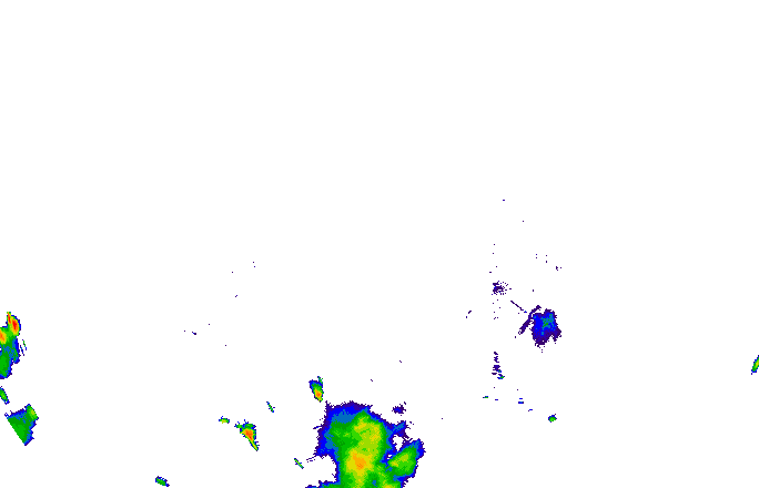 Meteoradar - aktuální srážky 2025-08-16 21:00:00