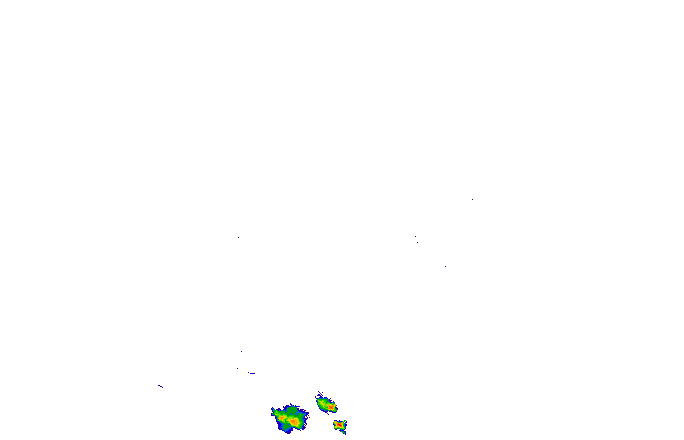 Meteoradar - aktuální srážky 2025-08-17 18:00:00