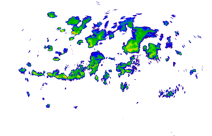 Meteoradar - aktuální srážky 2025-08-23 18:15:00