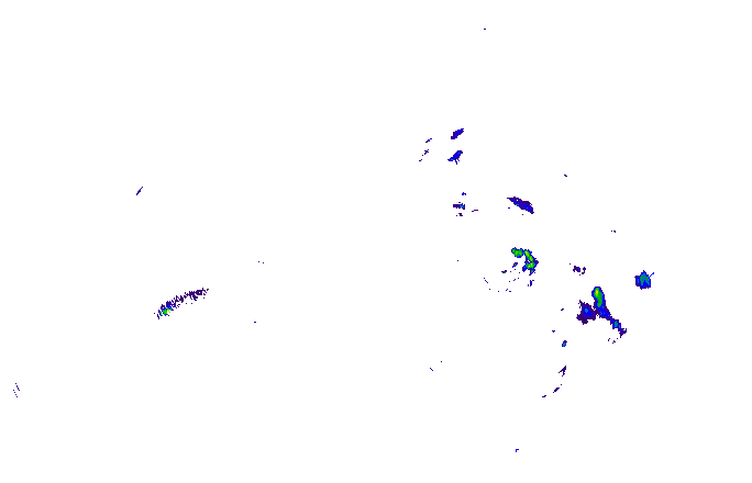 Meteoradar - aktuální srážky 2025-08-27 16:30:00