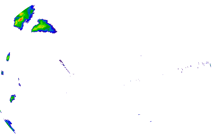 Meteoradar - aktuální srážky 2025-08-27 22:15:00