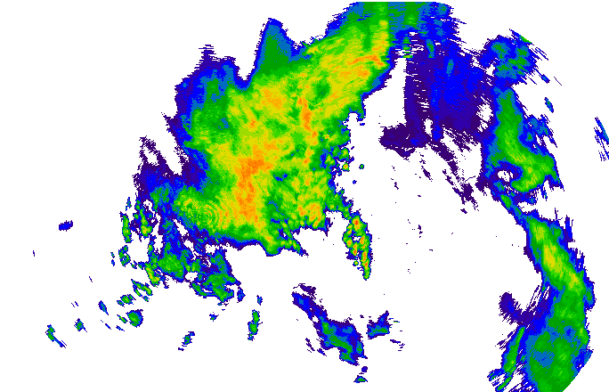 Meteoradar - aktuální srážky 2025-08-30 02:15:00
