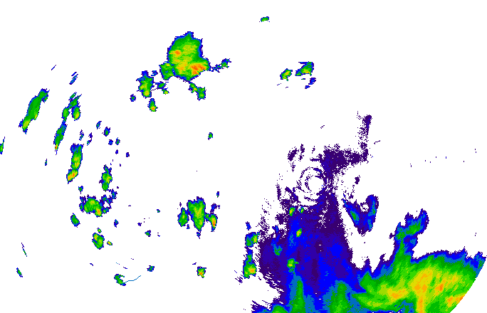Meteoradar - aktuální srážky 2025-08-30 15:45:00