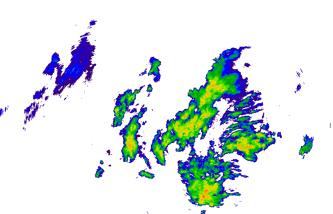 Meteoradar - aktuální srážky 2025-09-13 07:15:00