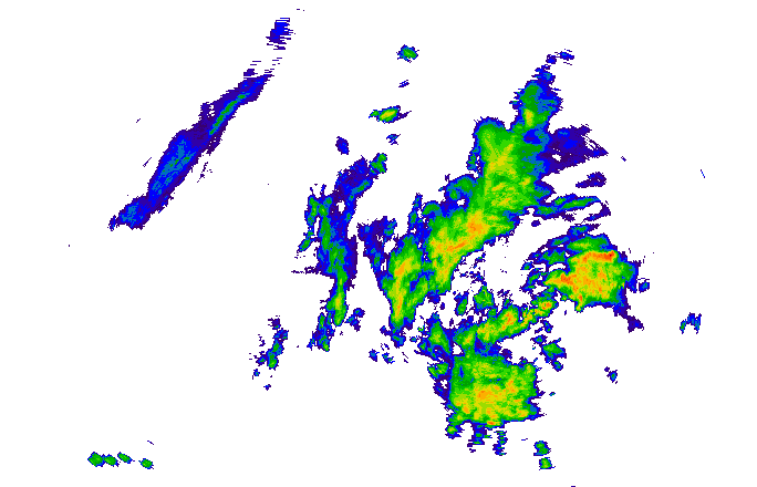 Meteoradar - aktuální srážky 2025-09-13 08:30:00