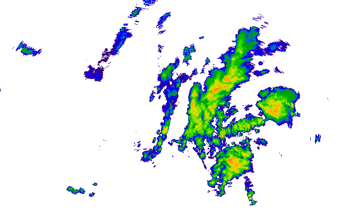 Meteoradar - aktuální srážky 2025-09-13 09:30:00