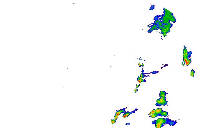 Meteoradar - aktuální srážky 2025-09-13 17:00:00
