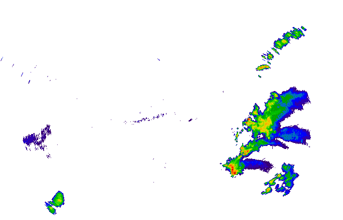Meteoradar - aktuální srážky 2025-09-13 20:30:00