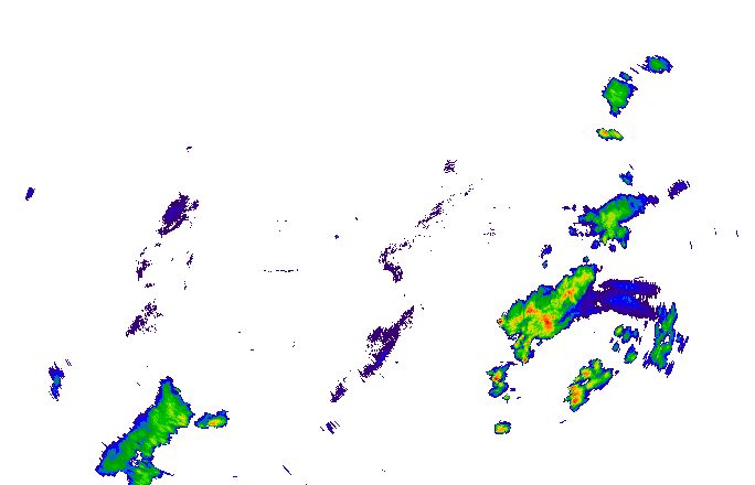 Meteoradar - aktuální srážky 2025-09-13 22:00:00