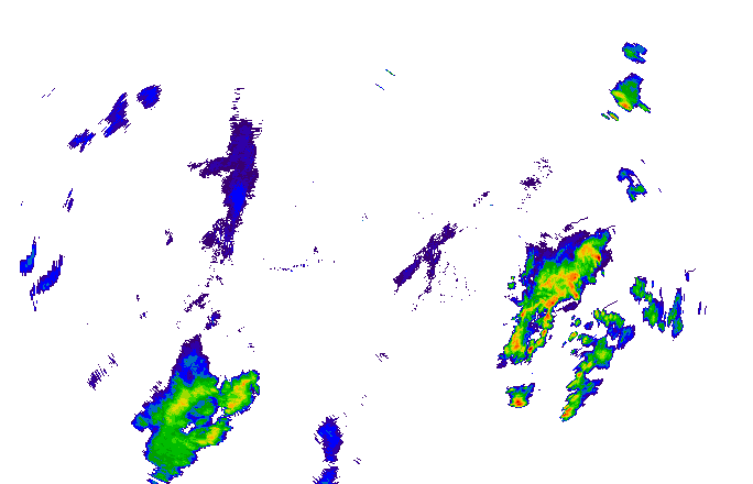 Meteoradar - aktuální srážky 2025-09-13 23:00:00
