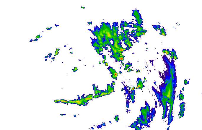 Meteoradar - aktuální srážky 2025-09-14 17:45:00
