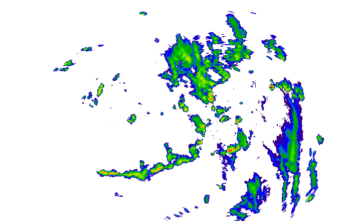 Meteoradar - aktuální srážky 2025-09-14 18:00:00