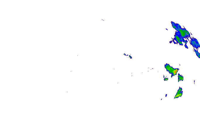 Meteoradar - aktuální srážky 2025-09-14 21:45:00