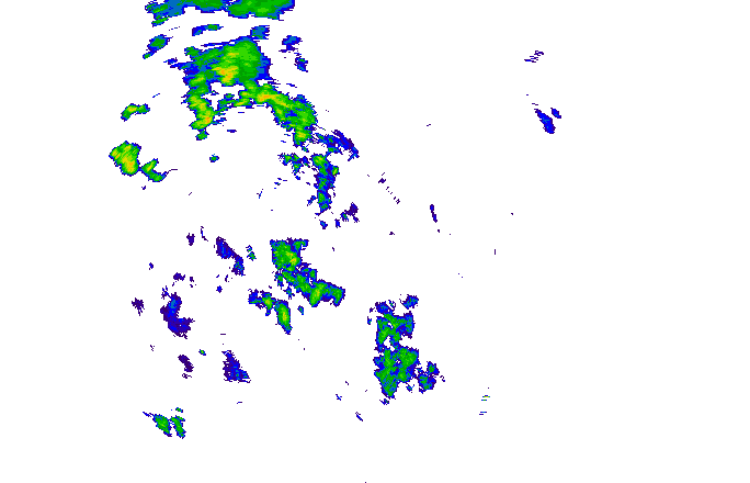 Meteoradar - aktuální srážky 2025-09-15 06:45:00