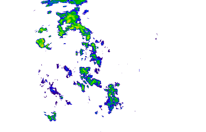 Meteoradar - aktuální srážky 2025-09-15 07:00:00