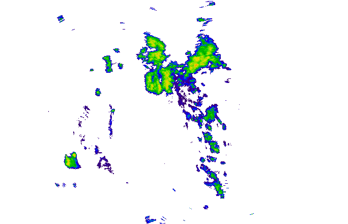 Meteoradar - aktuální srážky 2025-09-15 09:15:00