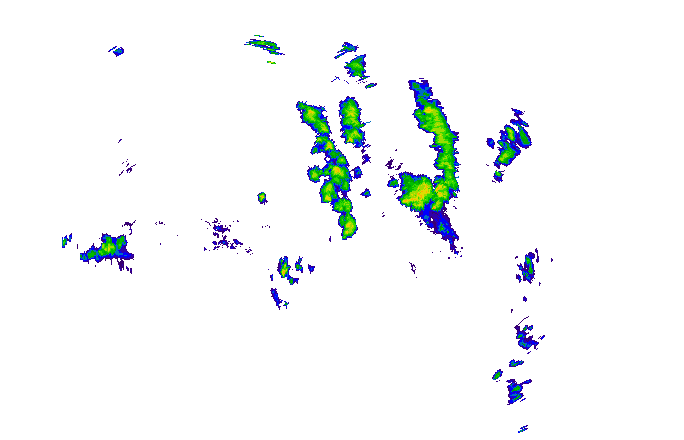 Meteoradar - aktuální srážky 2025-09-15 11:00:00