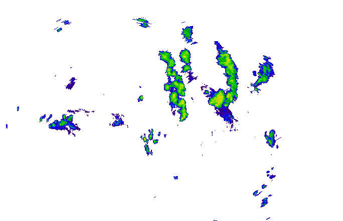 Meteoradar - aktuální srážky 2025-09-15 11:15:00