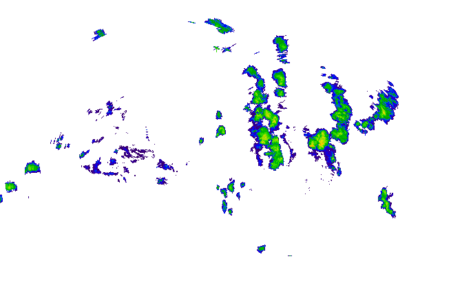 Meteoradar - aktuální srážky 2025-09-15 11:45:00