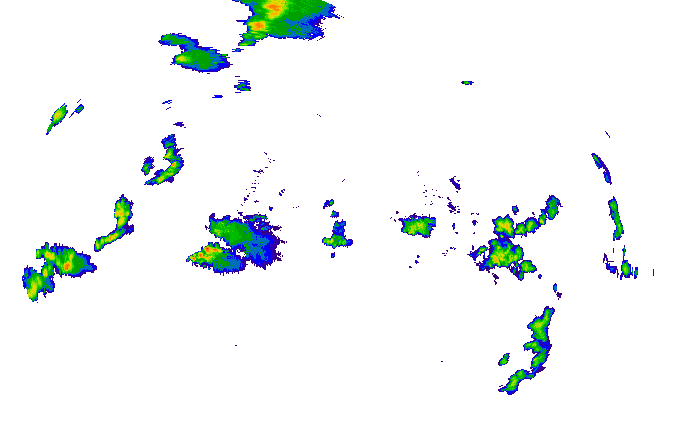 Meteoradar - aktuální srážky 2025-09-15 15:00:00