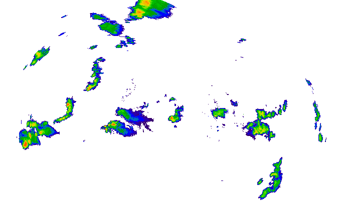 Meteoradar - aktuální srážky 2025-09-15 15:15:00