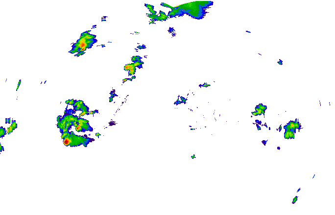 Meteoradar - aktuální srážky 2025-09-15 16:30:00
